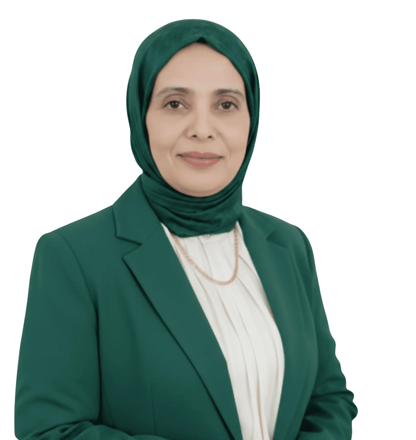 Portrait of Nadia Gargabou, licensed pharmacist and women’s health expert dedicated to empowering women over 50 to live vibrant, healthy lives.