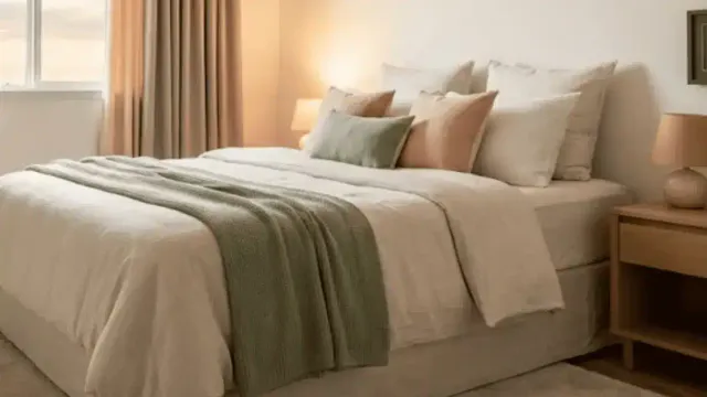 How to improve sleep naturally after 50 - serene bedroom with calming bedtime environment