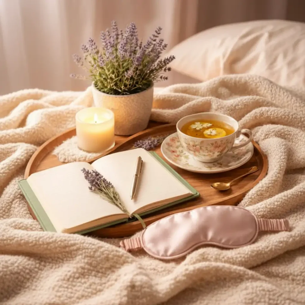 Self-care comfort rituals emotional eating alternatives women 60