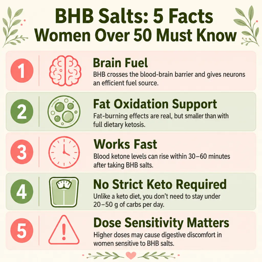 BHB Salts and Fat Burning 5 Proven Facts Women Over 50 Must Know 3