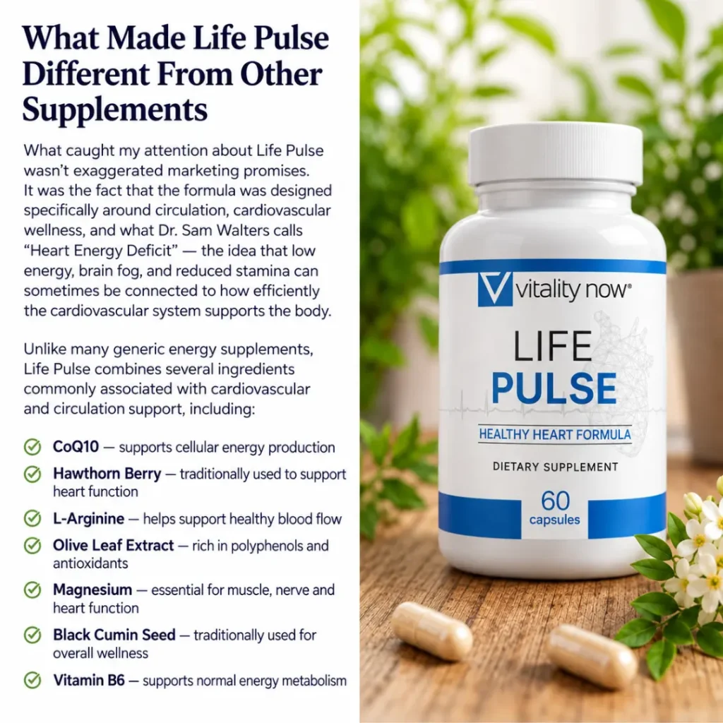 The Real Reason I Felt So Drained After 50 Wasn't What I Expected 5 Life Pulse cardiovascular support supplement