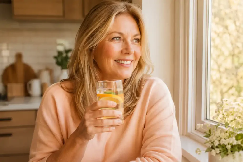 Vegan collagen boosters through citrus rich morning routine
