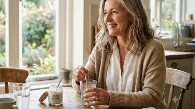 Best collagen supplements for woman over 50 into her morning drink